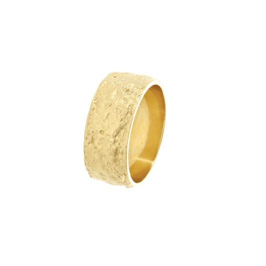 Ring Moon Forgyldt Sterling Sølv