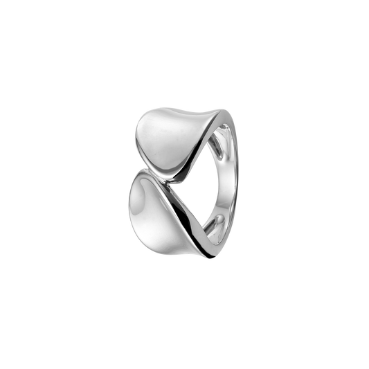 Ring Vanddråbe Sterling Sølv