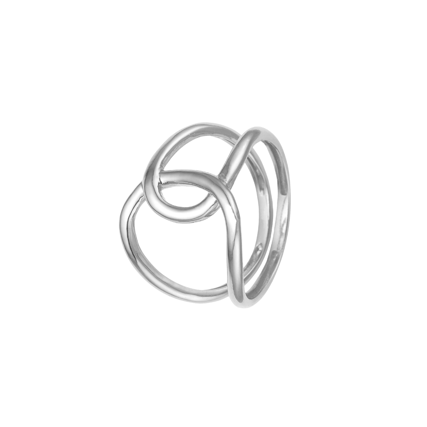 Ring Løkke Sterling Sølv