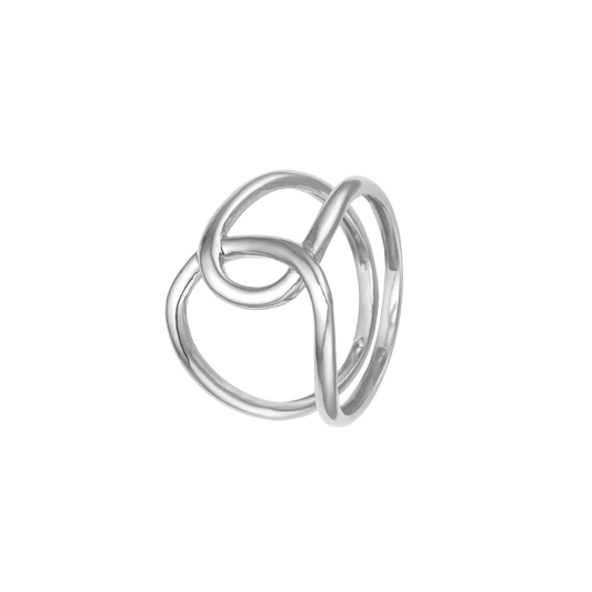 Ring Løkke Sterling Sølv