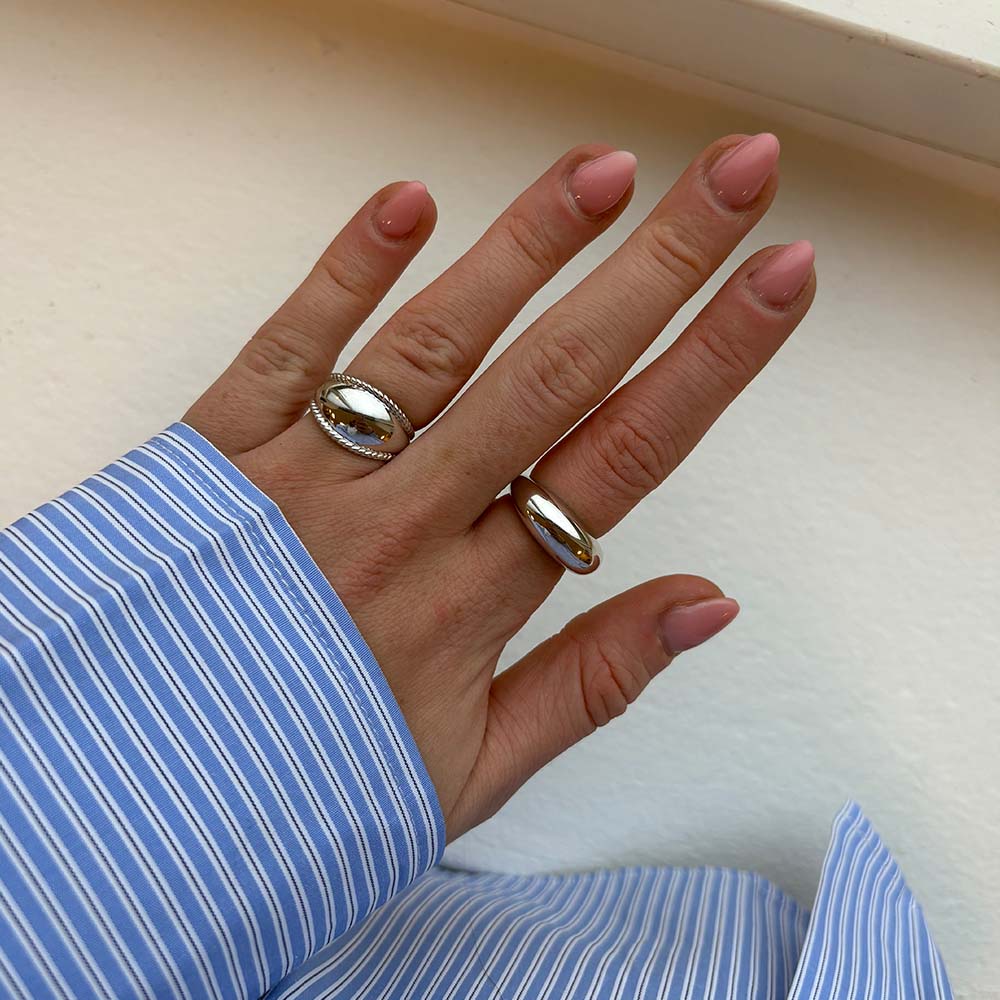 Ring Bue Sterling Sølv