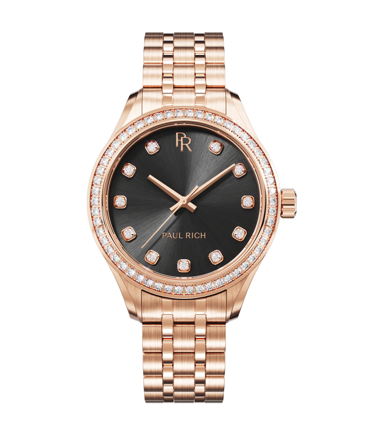 Crystal - Rose Gold Black