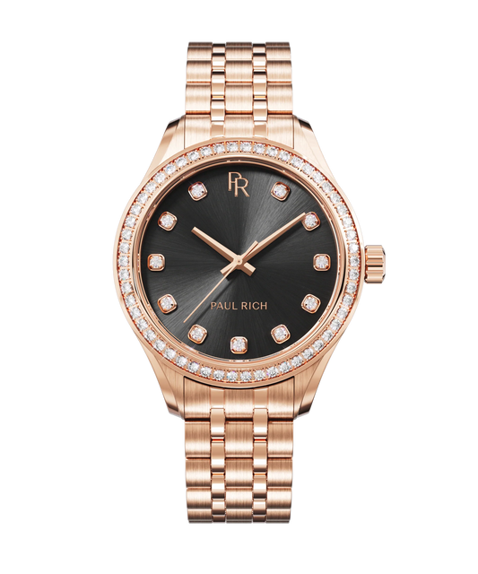 Crystal - Rose Gold Black