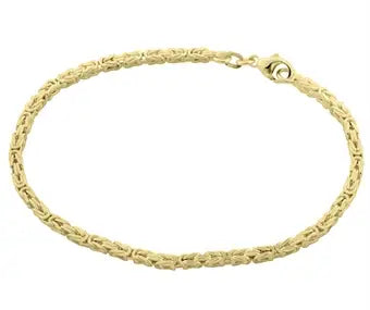 Konge armbånd, 14 karat guld - 2.8 mm.