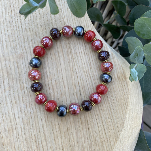 Perlearmbånd elastik - Tulia