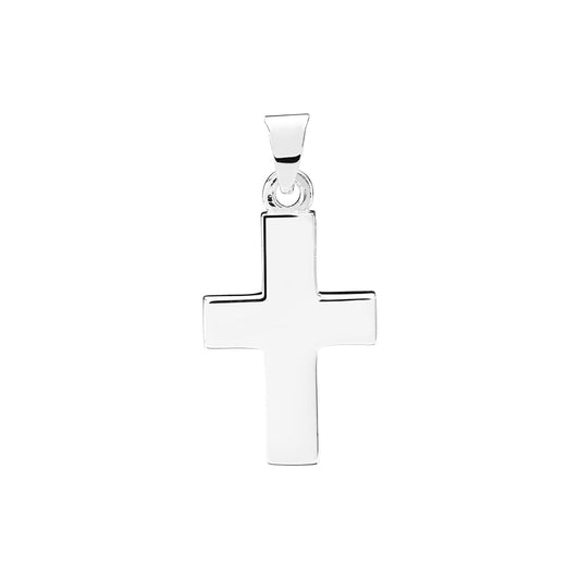 Sølvvedhæng kors 17x11 mm