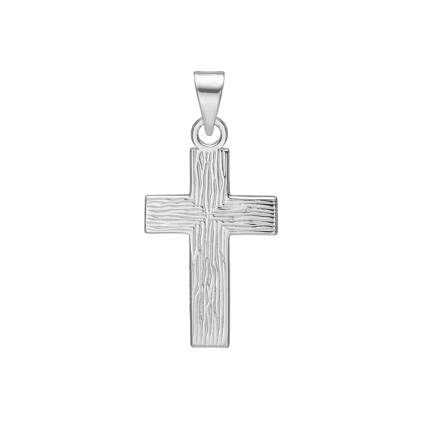 Sølvvedhæng kors 25 x16 mm