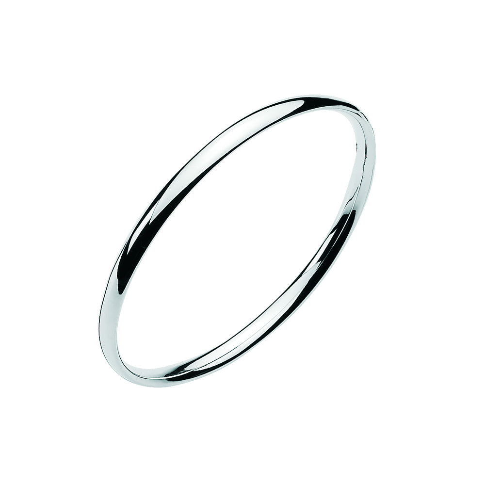 Sølv armring glat 5,5mm