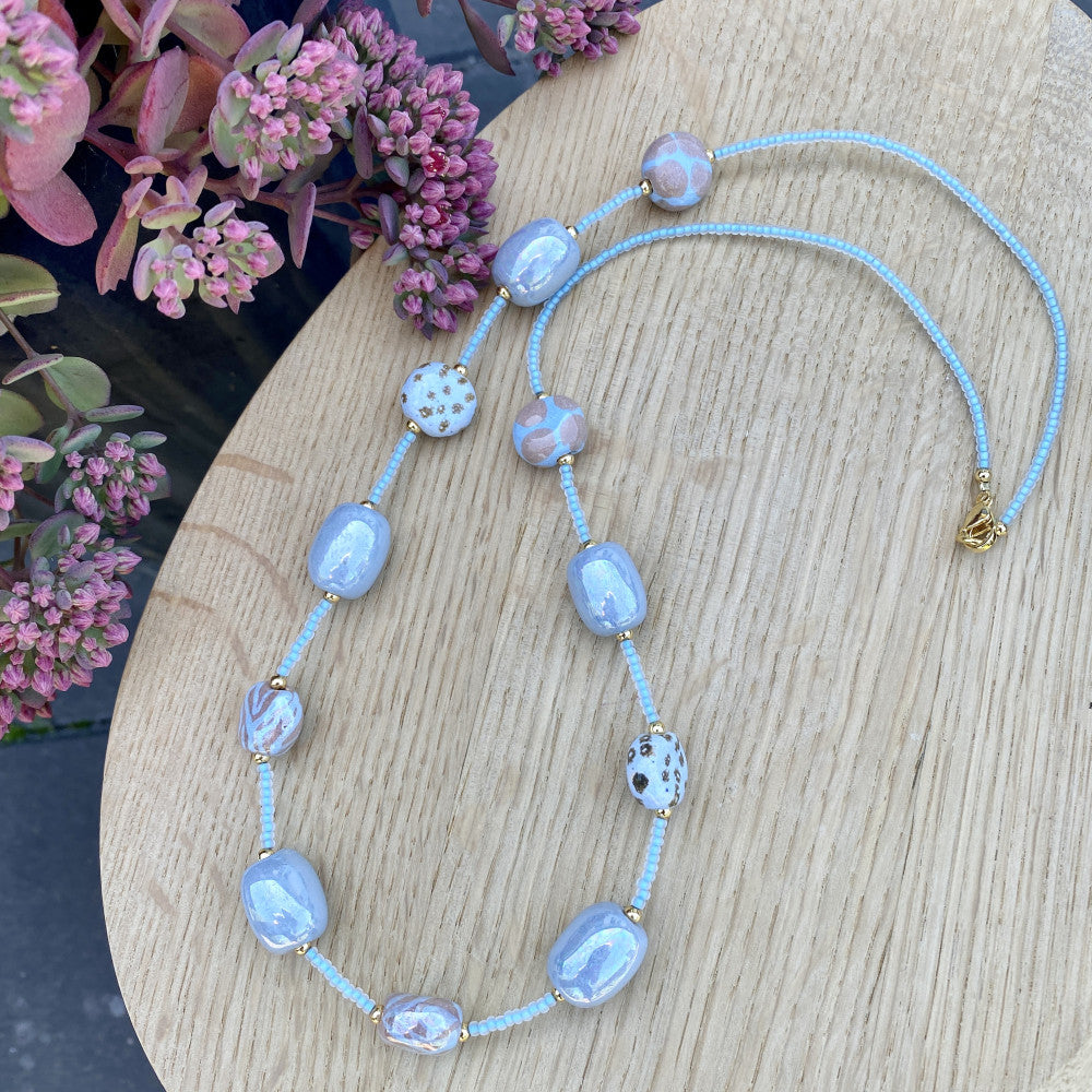 Delicate perlekæde - Airforce