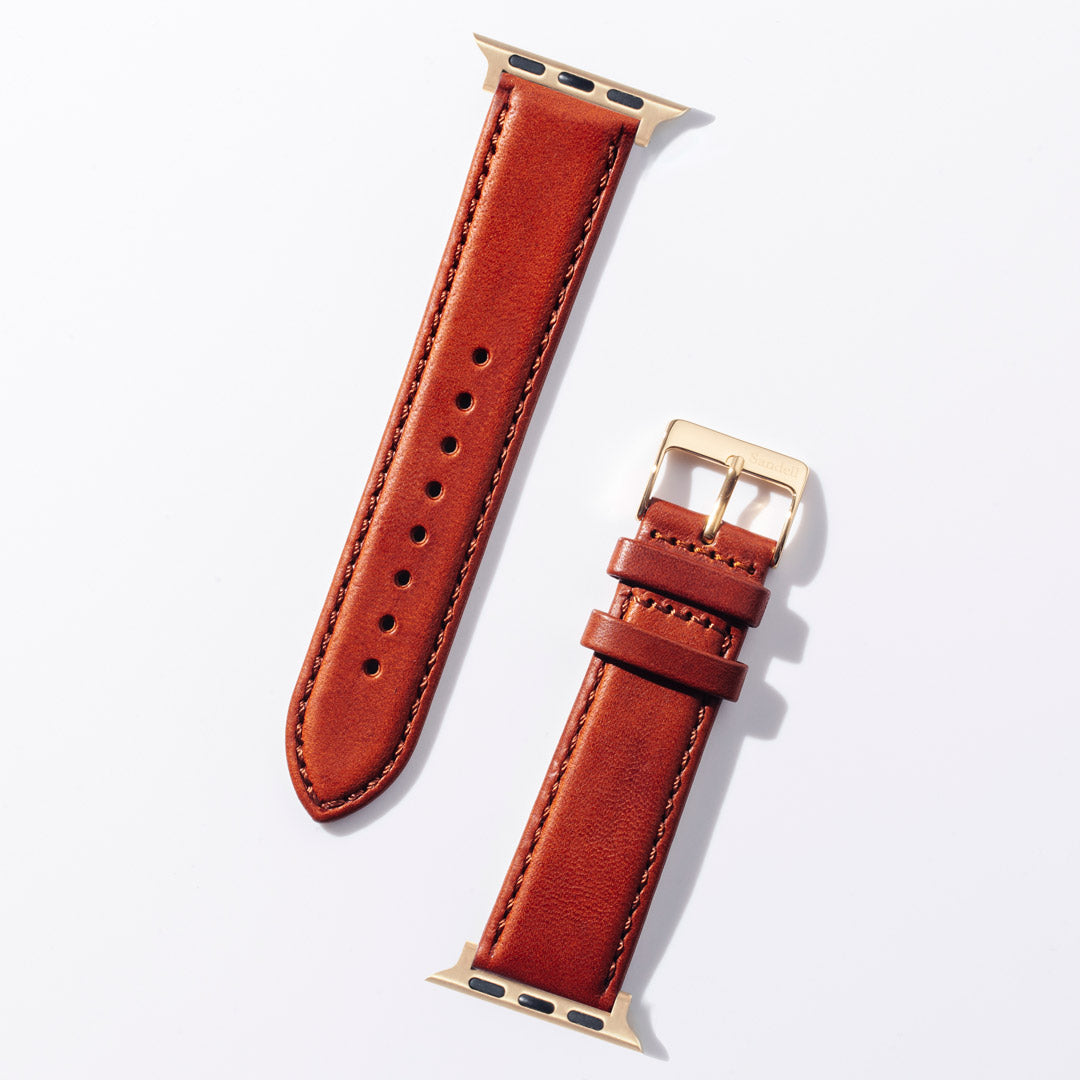 Apple Watch Rem Brun - Leather