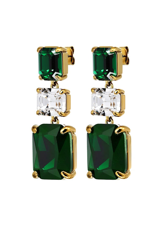 ESMARA SG EMERALD GREEN / CRYSTAL