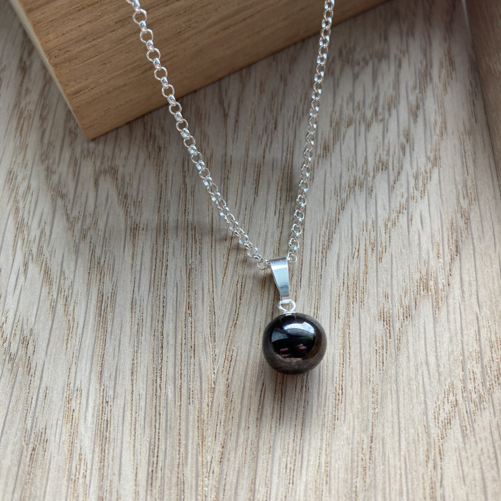 Vedhæng i sølv - Antique gold