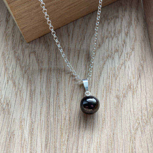 Vedhæng i sølv - Antique gold