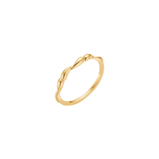 8 kt. guldring snoet