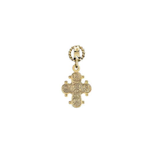 14 kt. vedhæng Dagmarkors 14x12mm