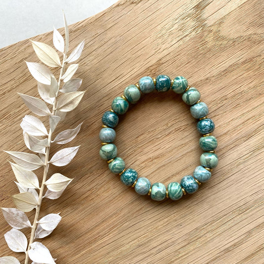 Armbånd elastik - Green Breeze