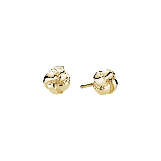 14 kt. guld ørestikker knude 5,5mm