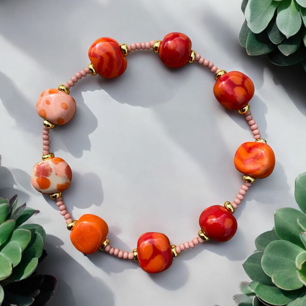 Delicate armbånd - Orange Blossom