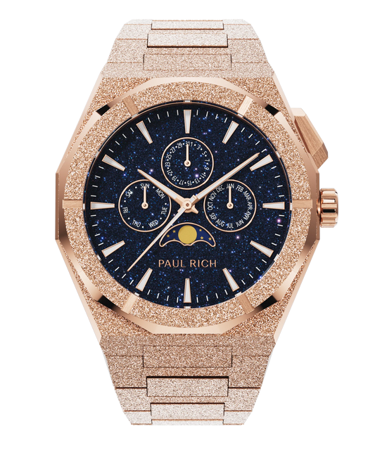 Moonphase Frosted Star Dust II Rose Gold