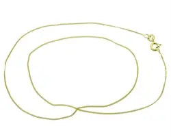 Tynd panserkæde i 8 karat guld - 0.8 mm.