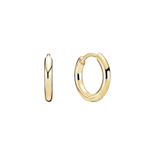 8 kt. guld creol 8mm