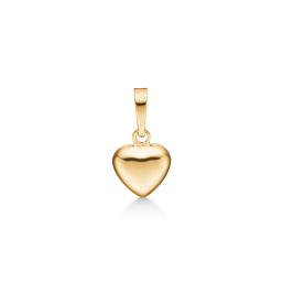 8 kt. guld vedhæng hjerte Mål: 8 x 8 mm.