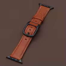 Apple Watch Rem Brun - Leather