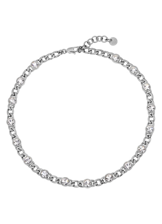 COLLANA SS CRYSTAL