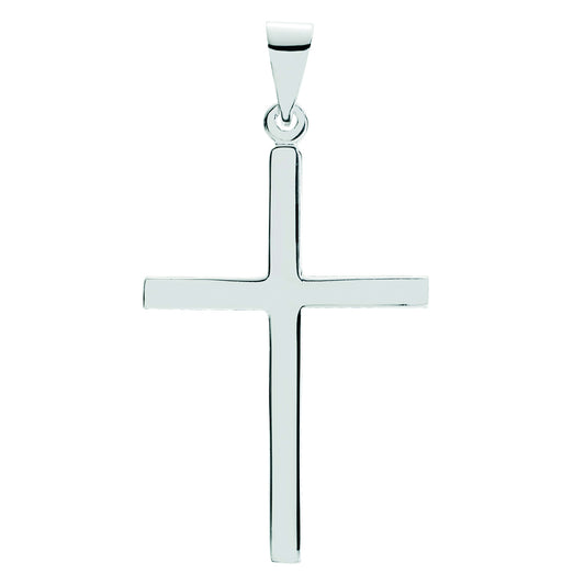 Sølvvedhæng kors stav 32x22mm