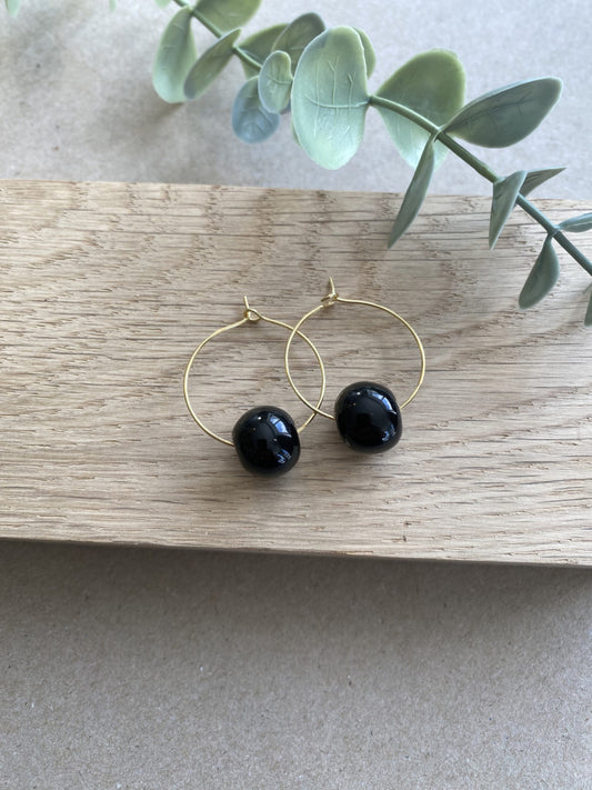 Unika Øreringe - Black