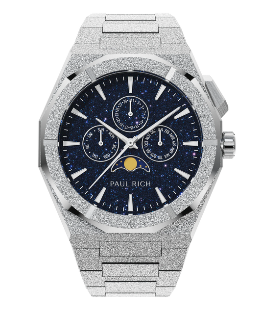 Moonphase Frosted Star Dust II Silver