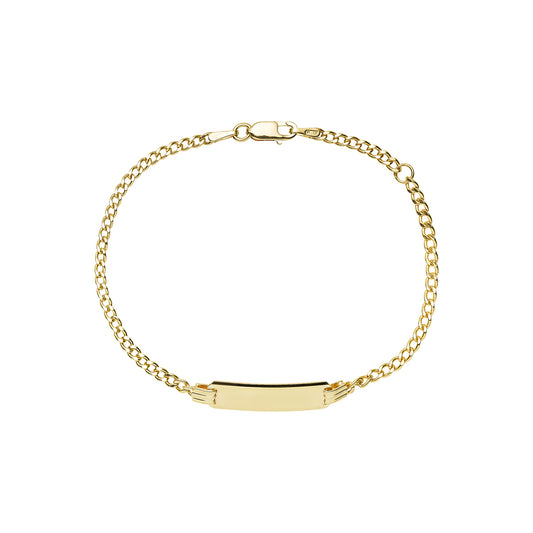 Sølv panser armbånd plade 225/21cm. Sølv belagt med guld.