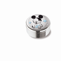 Disney baby Mickey æske med stjerner. Min første tand/hårlok.