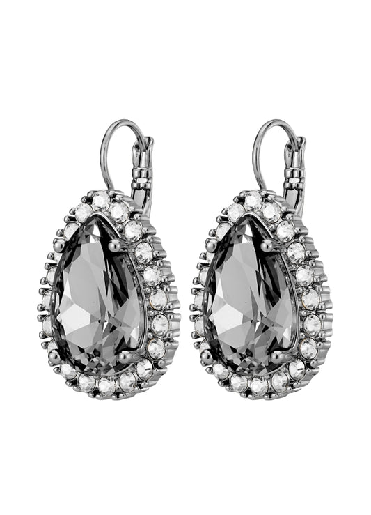 FIORA SS GREY/CRYSTAL