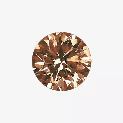 Brillant Brown, naturlige brune. 0.01-0.40 ct