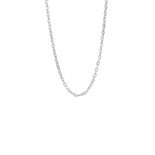 Halskæde til Børn Collier Ankerkæde Sterling Sølv 38 cm