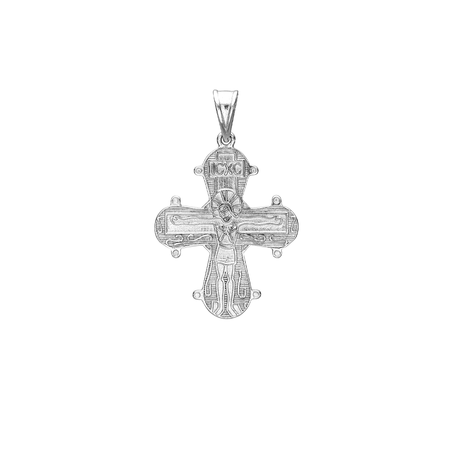 Dagmarkors Vedhæng Rhodineret Sterling Sølv 19 x 23 mm