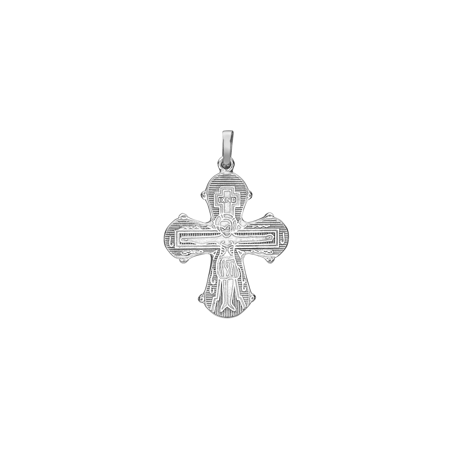 Dagmarkors Vedhæng Rhodineret Sterling Sølv 17 x 20,5 mm