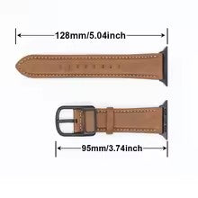 Apple Watch Rem Brun - Leather