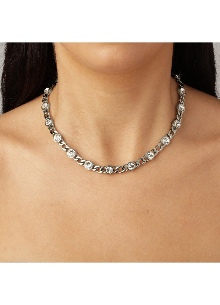 COLLANA SS CRYSTAL