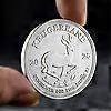 2026 Südafrika 1 oz 999 Feinsilber Krügerrand - sølvmønt