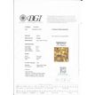 Princess Diamond, 1.20 Carat , Fancy Vivid Yellow Color