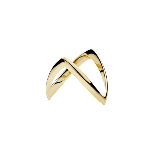 14 kt guldring, bispehue 3,5mm