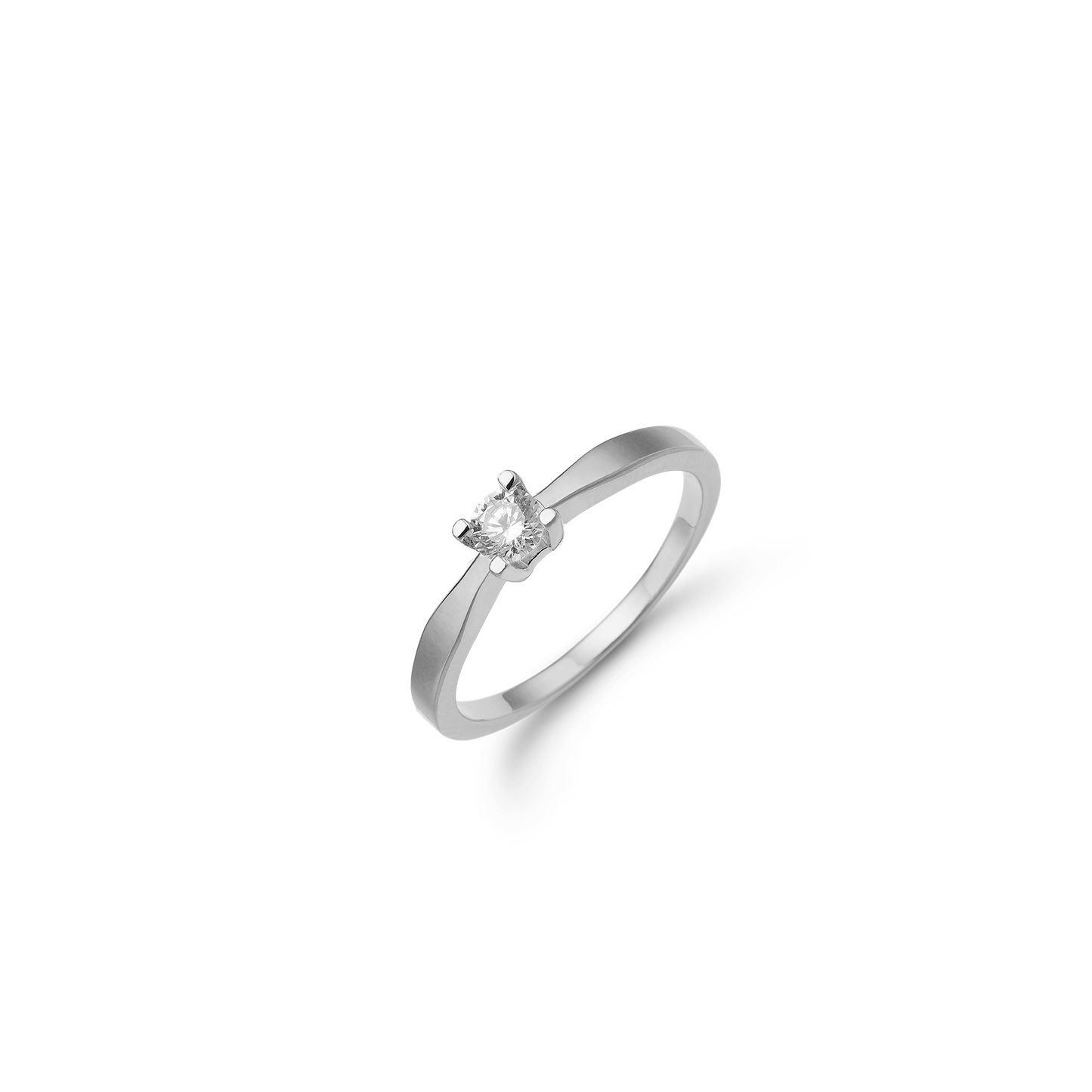 Eternity Ring 14 Karat Hvidguld Med 0,20ct W/SI Diamant