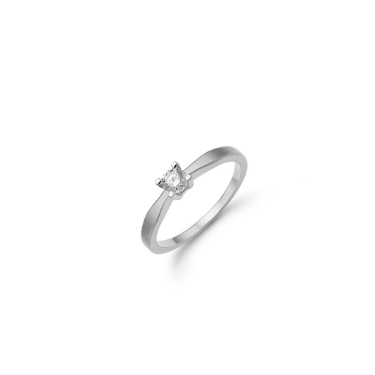 Eternity Ring 14 Karat Hvidguld Med 0,20ct W/SI Diamant