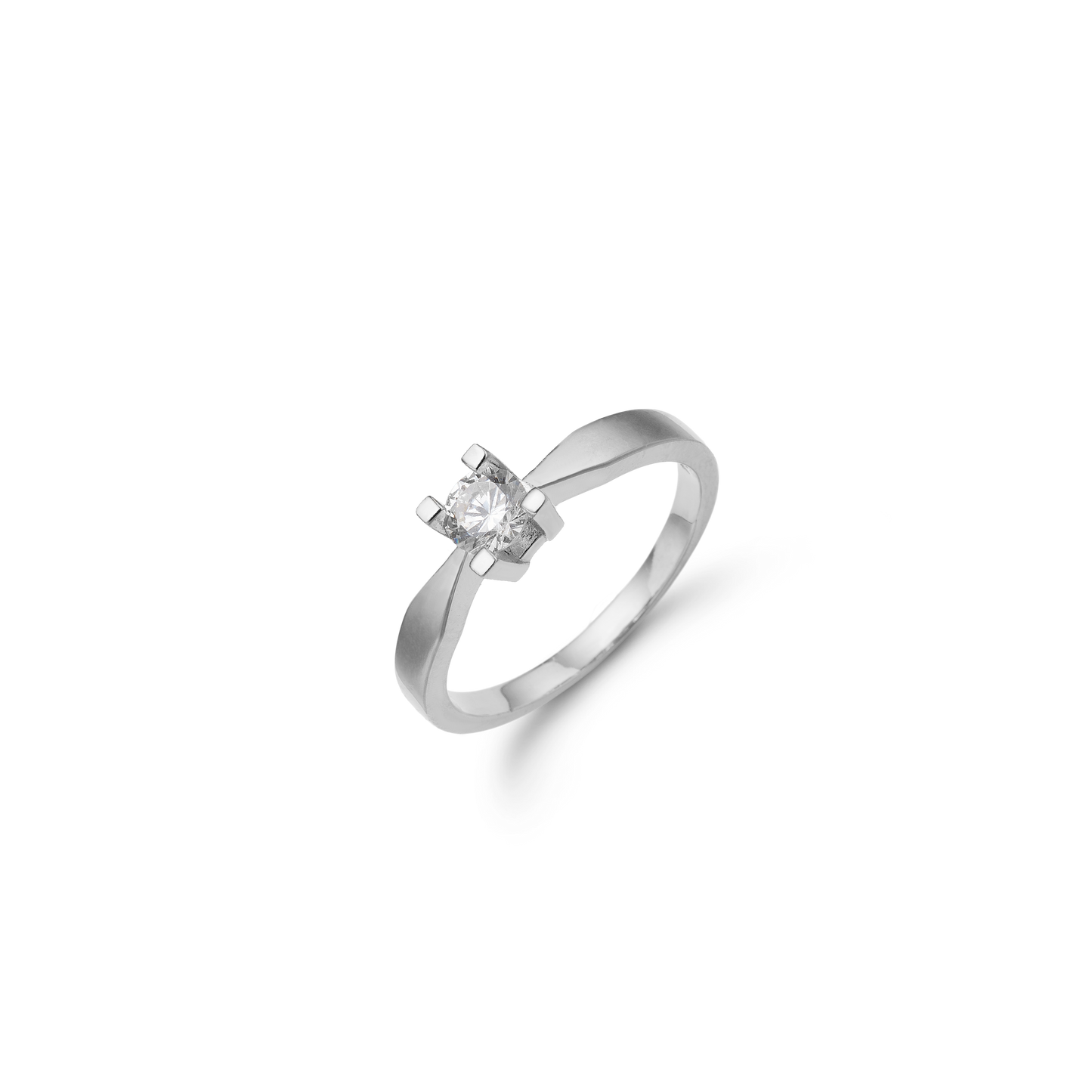 Eternity Ring 14 Karat Hvidguld Med 0,40ct W/SI Diamant