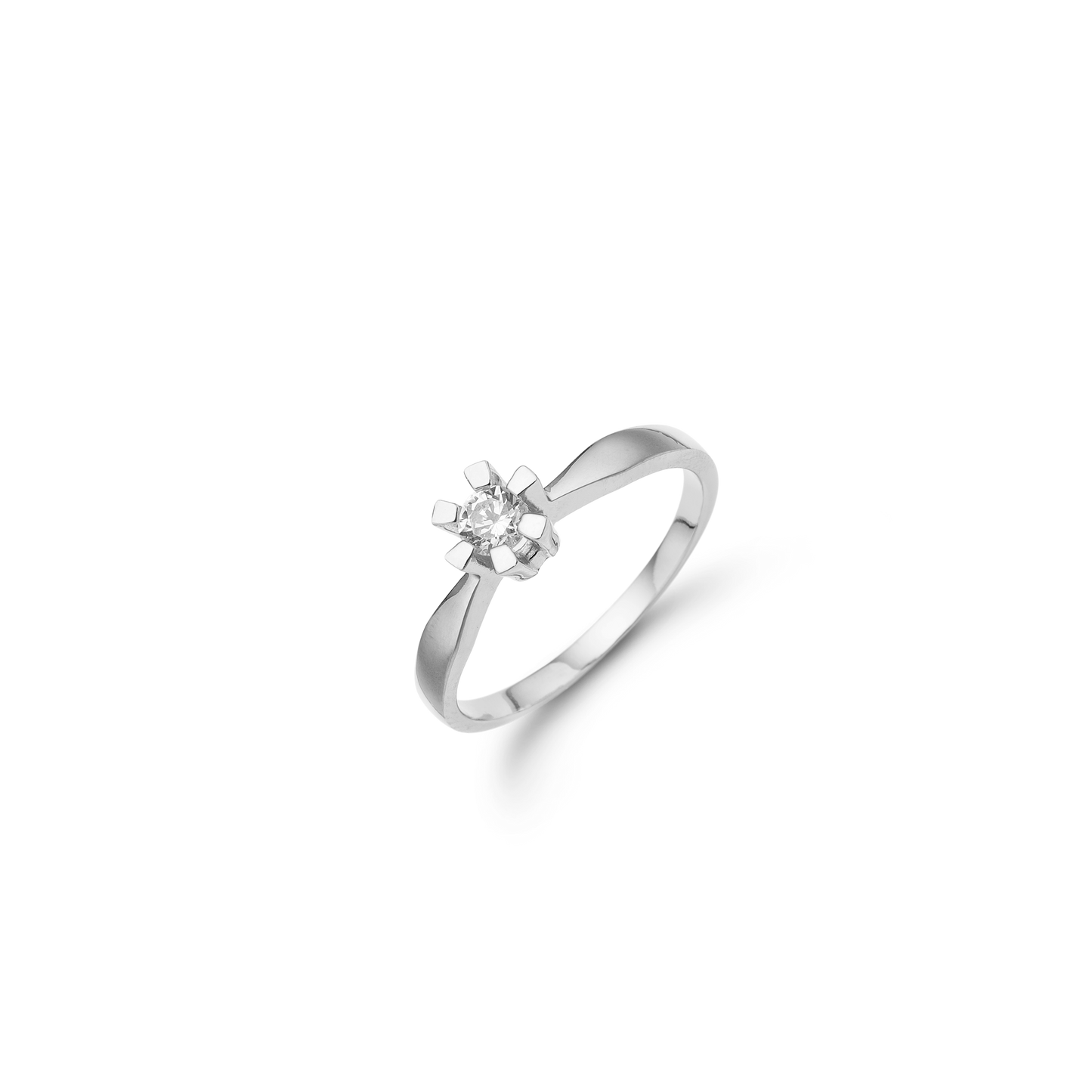 Eternity Ring 14 Karat Hvidguld Med 0,25ct W/SI Diamant
