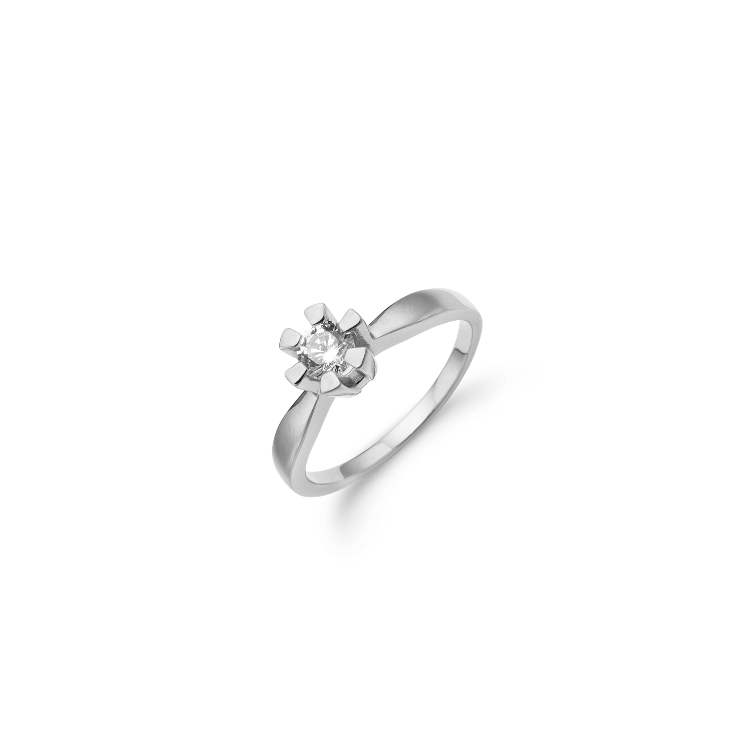 Eternity Ring 14 Karat Hvidguld Med 0,40ct W/SI Diamant