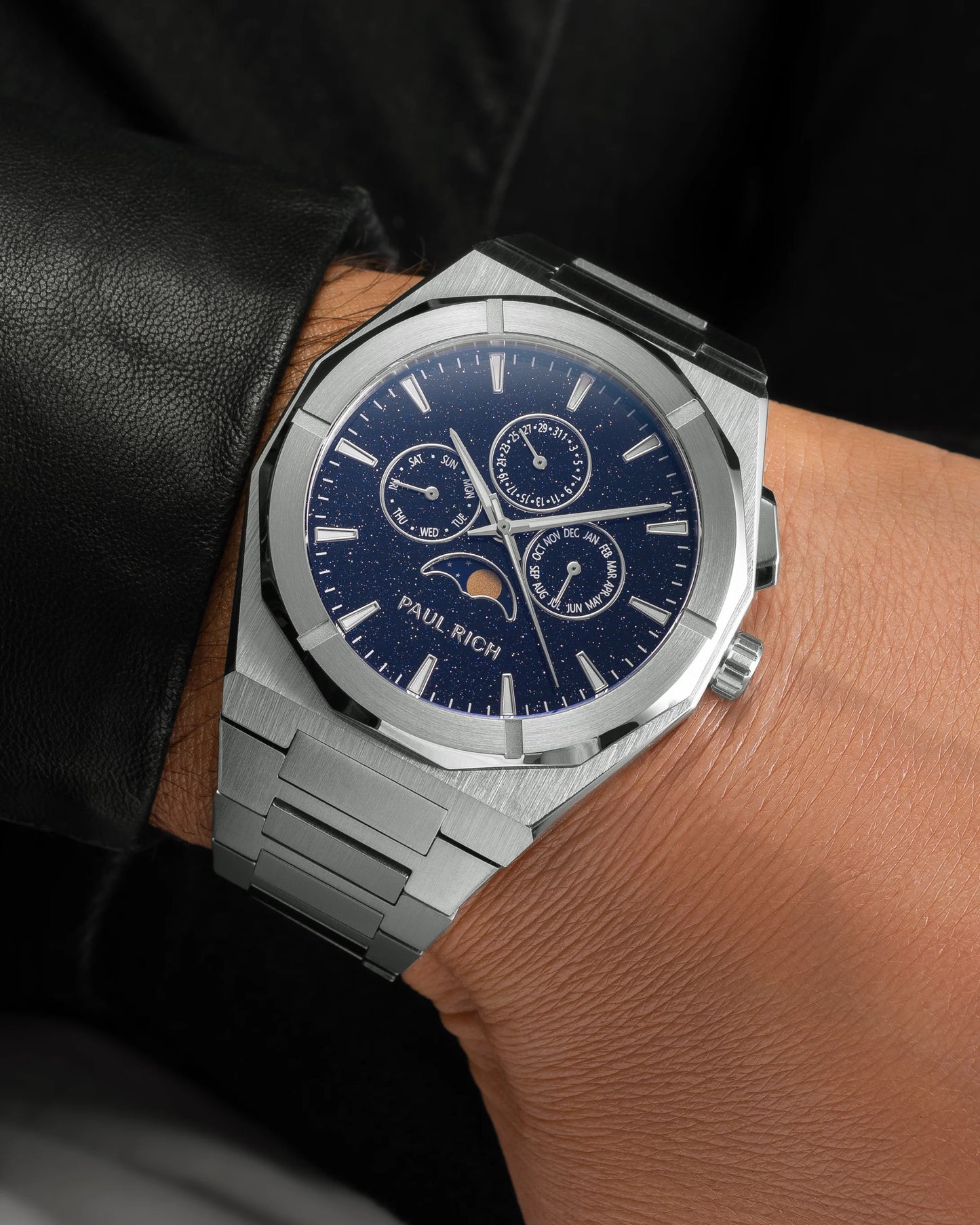 Moonphase Star Dust II Silver