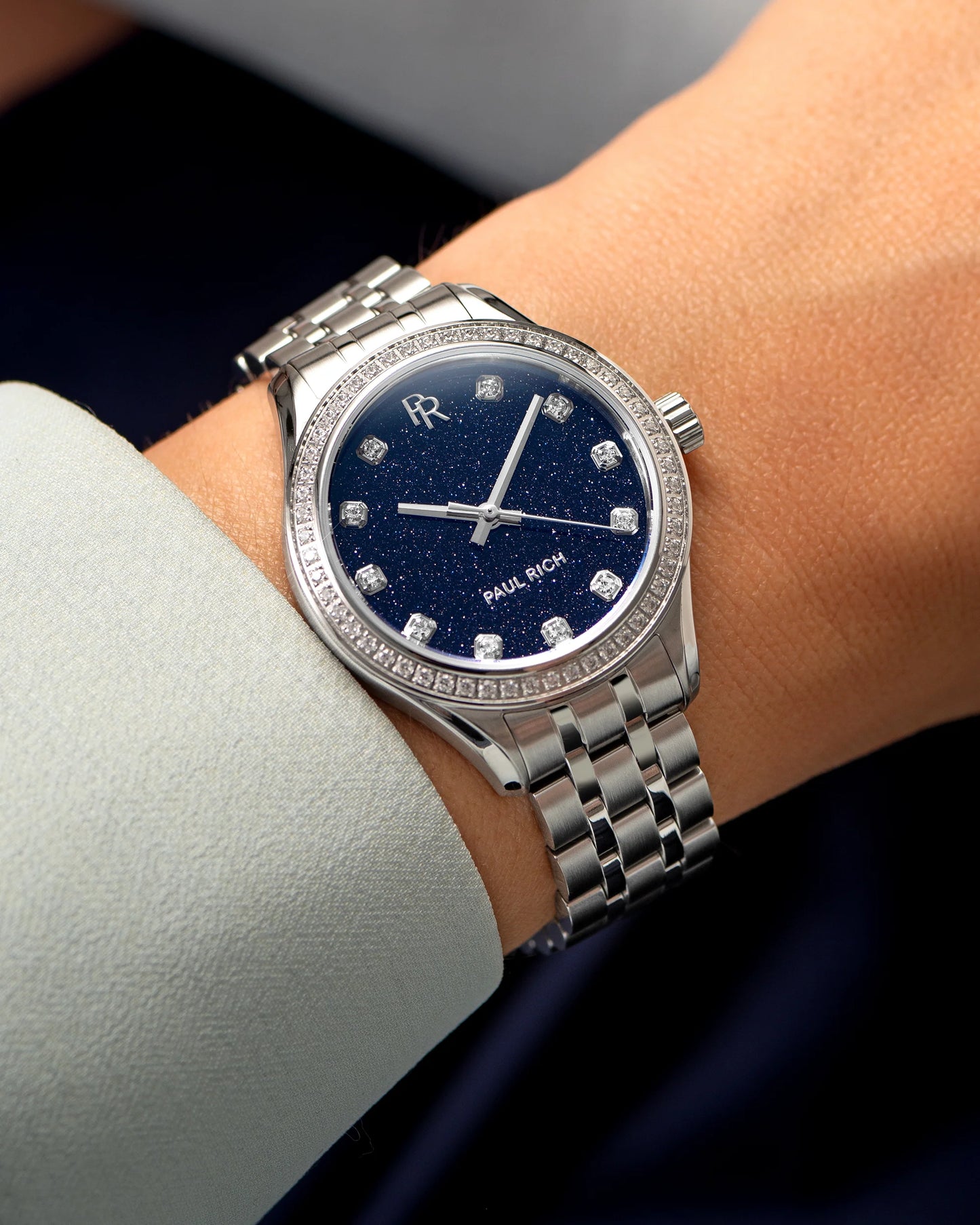 Crystal - Silver Blue Aventurine